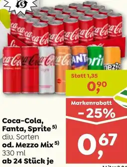 ADEG Coca-Cola, Fanta, Sprite od. Mezzo Mix Angebot