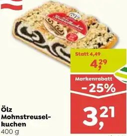ADEG Ölz Mohnstreusel- kuchen Angebot