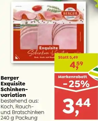 ADEG Berger Exquisite Schinken- variation Angebot