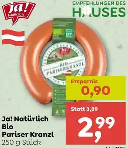 ADEG Ja! Natürlich Bio Pariser Kranzl Angebot