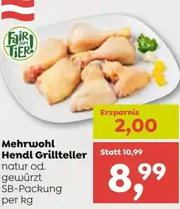 ADEG Mehrwohl Hendl Grillteller Angebot