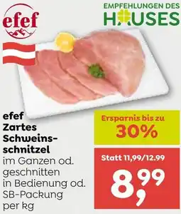 ADEG efef Zartes Schweins- schnitzel Angebot
