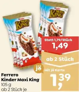 ADEG Ferrero Kinder Maxi King Angebot