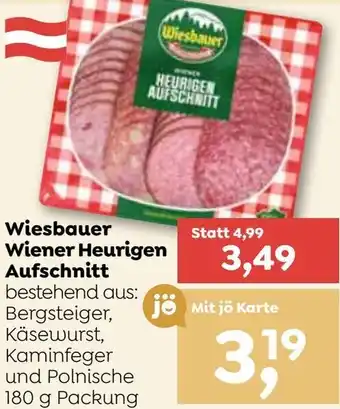 ADEG Wiesbauer Wiener Heurigen HEURIGEN AUFSCHNITT Angebot