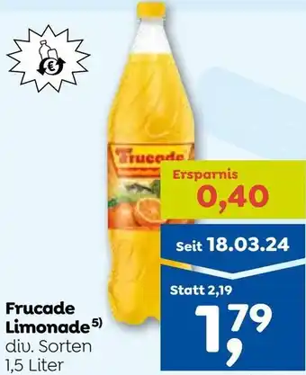 ADEG Frucade Limonade Angebot