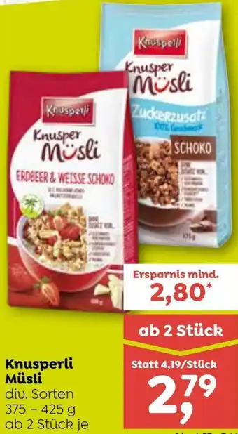 ADEG Knusper Müsli Angebot