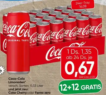 Spar Coca-Cola Coca-Cola Limonaden* Angebot