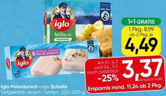 Spar Iglo Polardorsch oder Scholle Angebot