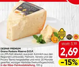 Spar Grana Padano Riserva D.O.P. Angebot