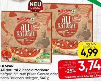 Spar DESPAR All Natural 2 Piccola Marinara Angebot