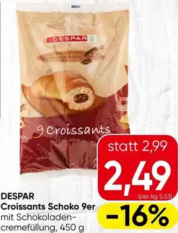Spar Croissants Schoko Angebot