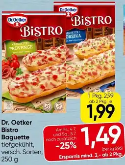 Spar Dr. Oetker Bistro Baguette Angebot
