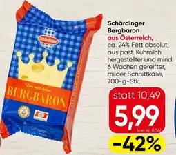 Spar Schärdinger Bergbaron Angebot