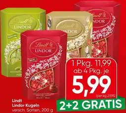 Spar Lindt Lindor Kugeln Angebot