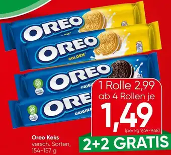 Spar Oreo Oreo Keks versch. Sorten, Angebot