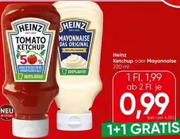 Spar Heinz Ketchup oder Mayonnaise Angebot