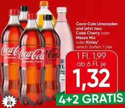 Spar Coca-Cola Limonaden Angebot