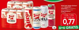 Spar Stiegl Hell, Radler Himbeer oder Stiegl alkoholfrei Angebot