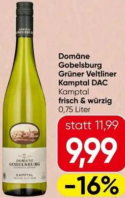 Spar Domäne Gobelsburg Grüner Veltliner Kamptal DAC Angebot