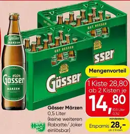 Spar Gösser Märzen Angebot