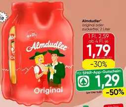Spar Almdudler Angebot