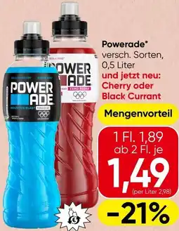 Spar Powerade Angebot
