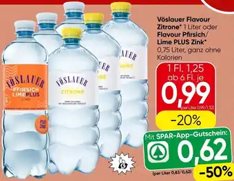 Spar Vöslauer Flavour Zitrone Angebot