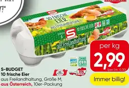 Spar 10 frische Eier Angebot