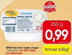 Spar SPAR free from Topfen mager Angebot