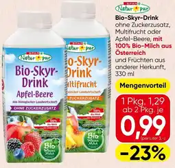 Spar SPAR Natur pur Bio-Skyr-Drink Angebot