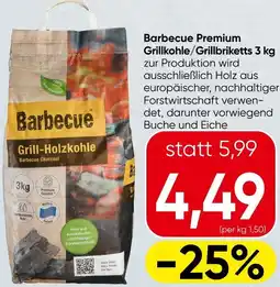 Spar Barbecue Premium Grillkohle/Grillbriketts Angebot