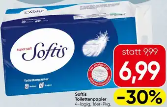 Spar Softis Toilettenpapier Angebot