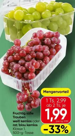 Spar Fruchtig süße Trauben Angebot