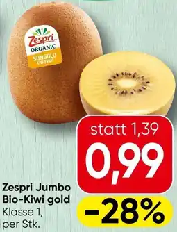 Spar Zespri Jumbo Bio-Kiwi gold Angebot