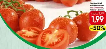 Spar Saftige SPAR Rispentomaten Angebot