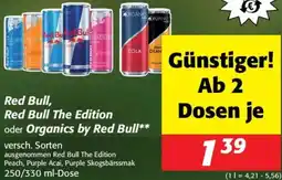 Nah&Frisch Red Bull The Edition oder Organics by Red Bull Angebot