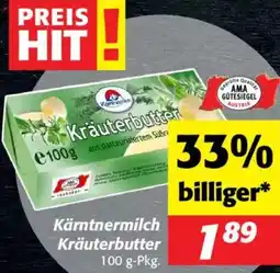 Nah&Frisch Kärntnermilch Kräuterbutter Angebot