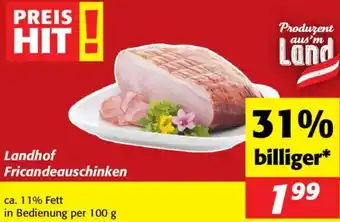 Nah&Frisch Landhof Fricandeauschinken Angebot