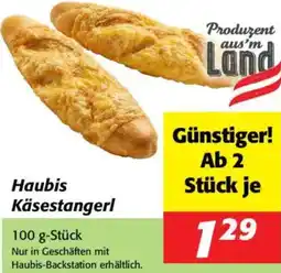 Nah&Frisch Haubis Käsestangerl Angebot