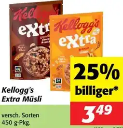 Nah&Frisch Kellogg's Extra Müsli Angebot