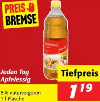 Nah&Frisch Jeden Tag Apfelessig Angebot