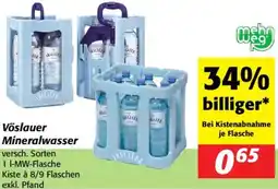Nah&Frisch Vöslauer Mineralwasser Angebot