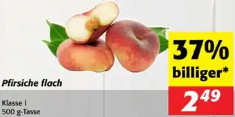 Nah&Frisch Pfirsiche flach Angebot