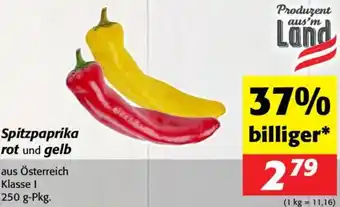Nah&Frisch Spitzpaprika rot und gelb Angebot