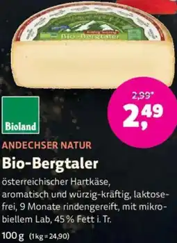 Denn's Biomarkt Andechser natur bio-bergtaler Angebot