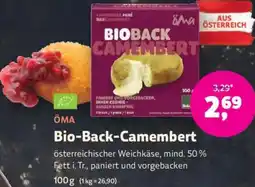 Denn's Biomarkt ÖMA Bio-Back-Camembert Angebot