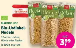 Denn's Biomarkt Martins hof bio-urdinkel- nudeln Angebot