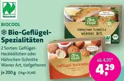 Denn's Biomarkt Biocool bio-geflügel- spezialitäten Angebot