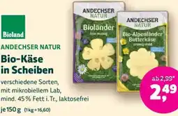 Denn's Biomarkt Andechser natur bio-käse in scheiben Angebot