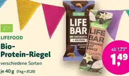 Denn's Biomarkt Lifefood bio- protein-riegel Angebot